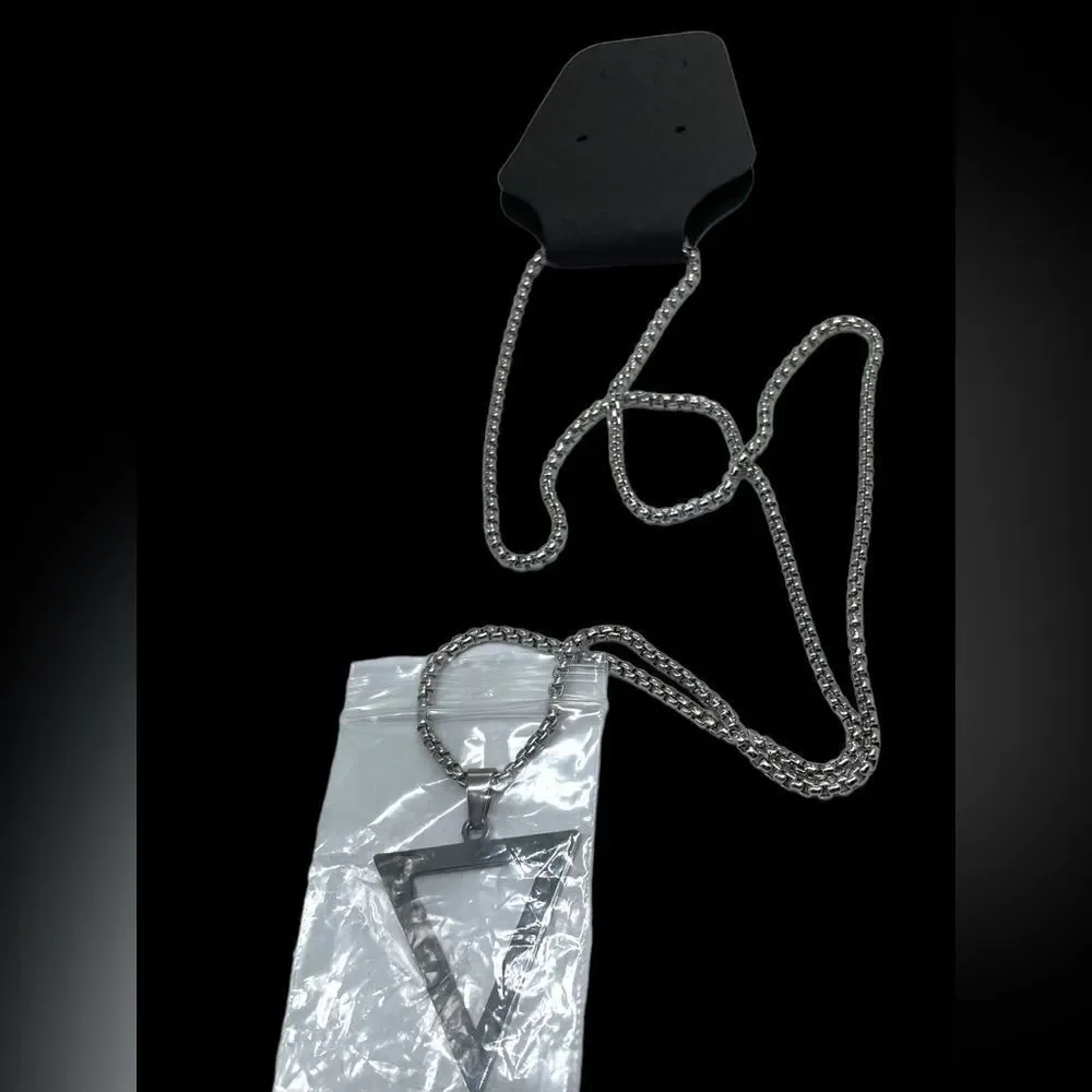Stainless Steel - Arrow Necklace l Men’s, Unisex l New